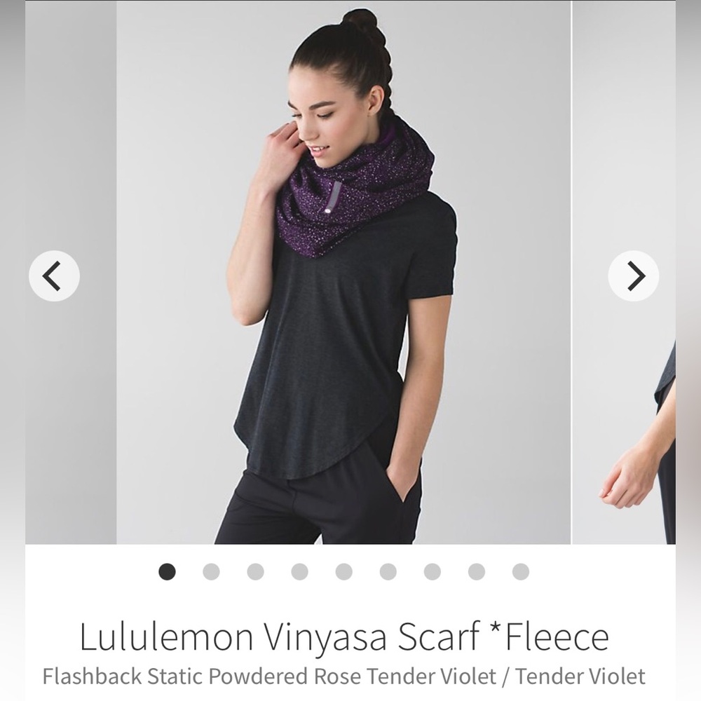 Lululemon vinyasa scarf fleece